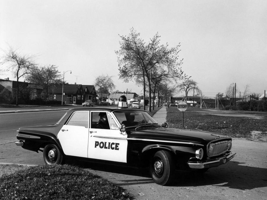 Dodge Dart 330 4-Door Sedan Police '1962